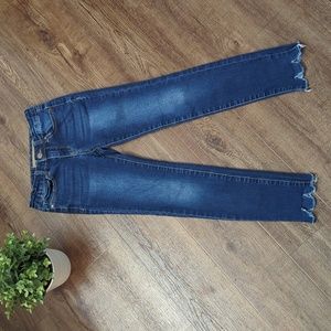 JOES Dark Denim with Cool Raw Bottom (Adjustable Waist)